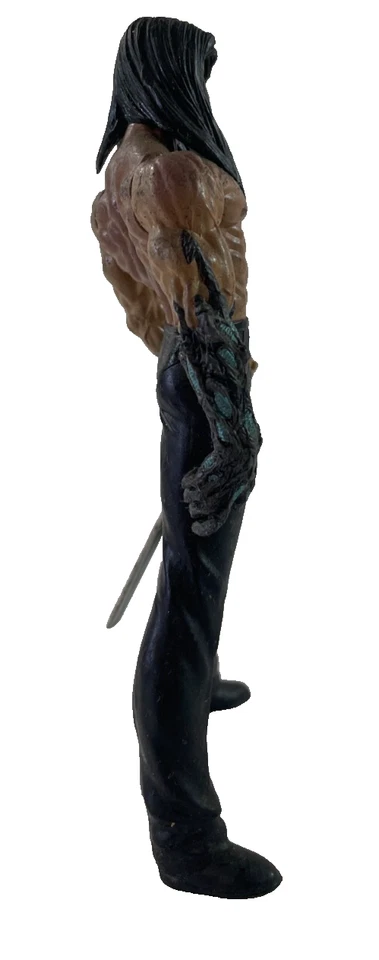 Figura Witchblade Ian Nottingham 6" 2001 Moore exclusiva suelta por correo con espada Foto 4 de 4