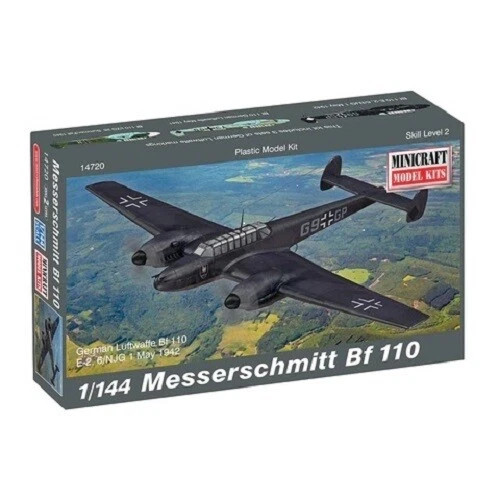 Kit Maquette Avion Militaire C6N1 SAIUN Minicraft - Échelle 1/144 - Complet 2013 - Occasion
