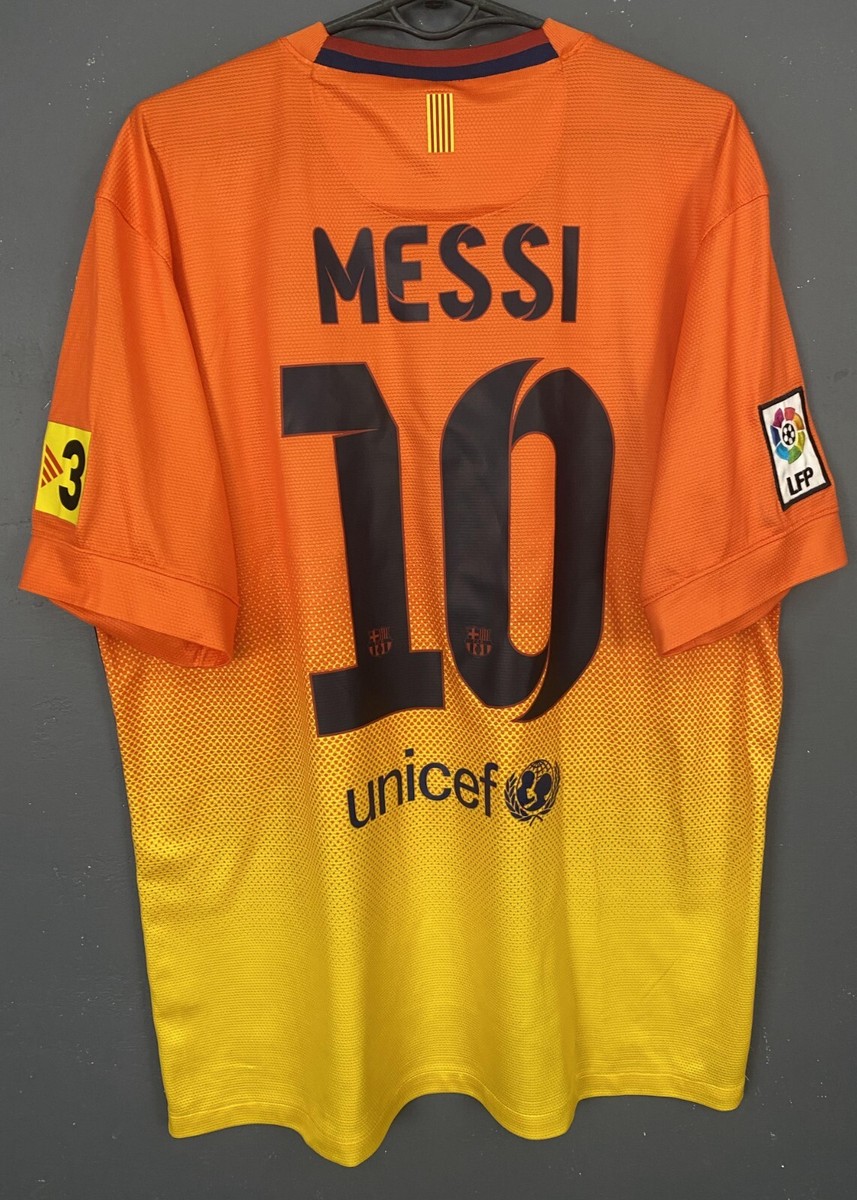 MENS FC BARCELONA 2012/2013 LIONEL MESSI 10 SOCCER FOOTBALL