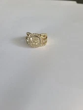 2 carat T.W diamond 10k gold ring size 10 from Zales. Great condition!