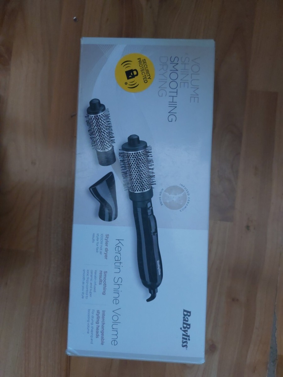 BaByliss 2993KSU 1000W Keratin Shine Volume Hot Air Styler