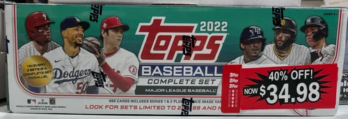 COMPLETE FACTORY 2022 TOPPS SET SERIES 1 & 2 660 CARDS + ROOKIE IMAGE VARIATIONS