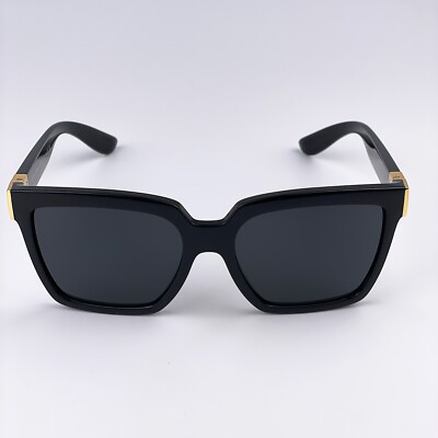 SALE! NEW D&G DG6165  501/87 Black Dark Gray Square Women Sunglasses SALE! NEW D&G DG6165 501/87 Black Dark Gray Square Women  main image 4