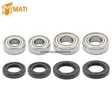 Front Wheel Bearings & Seals Kit for Yamaha Raptor 700 660 350 250 125 2004-2023