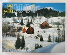 Golden Guild Jigsaw 1000 Pieces Village In Winter,  Used, Complete