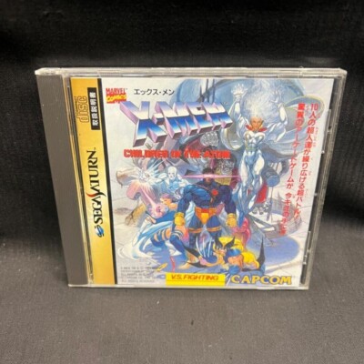 Sega Saturn X-Men Children of the Atom CIB Tested Capcom Fighting Game Japan