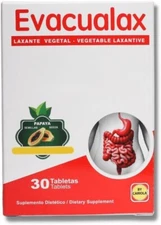 EVACUALAX VEGETABLE LAXATIVE X 30 CAPS
