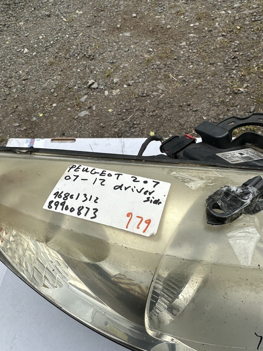PEUGEOT 207 07-12 FRONT RIGHT SIDE HEADLIGHT 9680131280/01  