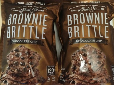 Sheila G S Brownie Brittle Chocolate Chip Two 16 Oz Bags Thin Crispy 32 Oz Ebay