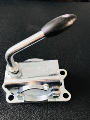 Clamping holder clamp made of cast material for 48mm pipe support wheel