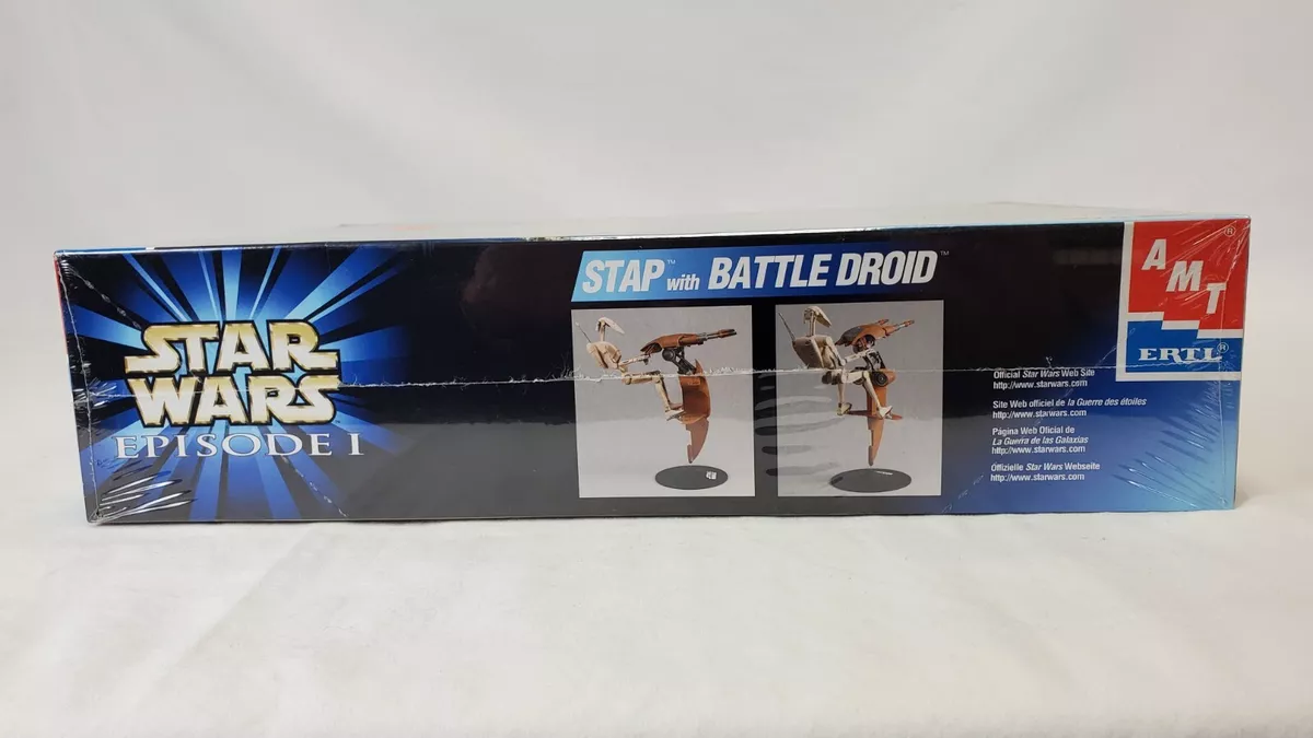 STAP and Battle Droid from Star Wars - The Phantom Menace by AMT