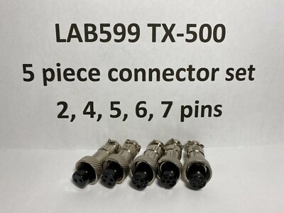  Lab599 Discovery TX-500 complete 5 piece connector set for QRP Radio