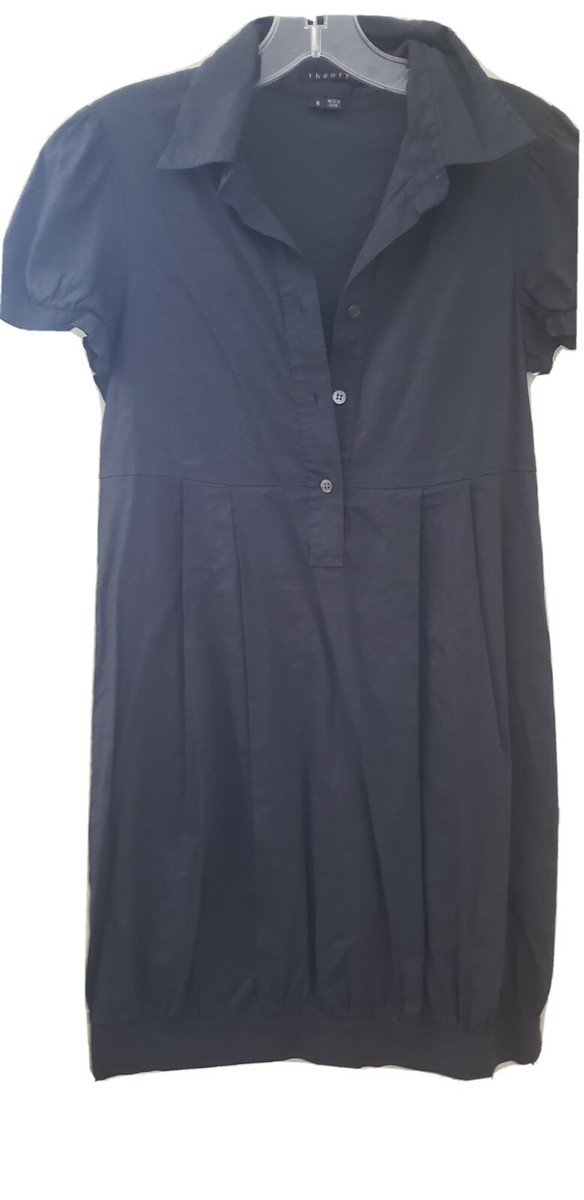 black denim a line dress French niche design black denim a-line dress 2024 new women's summer s –  Lee Nhi Boutique main image 1