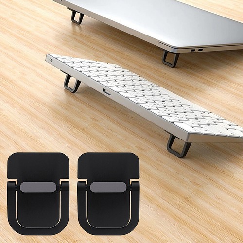 1 Pair Laptop Stand Radiator Mini Portable Legs Aluminum Base Support Tools - Bild 3 von 13