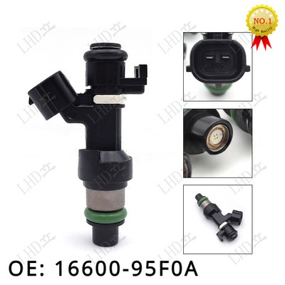 1 Pc Fuel Injector 16600-95F0A Fits For Almera Classic 1.6 16V N17 16600-95F0A