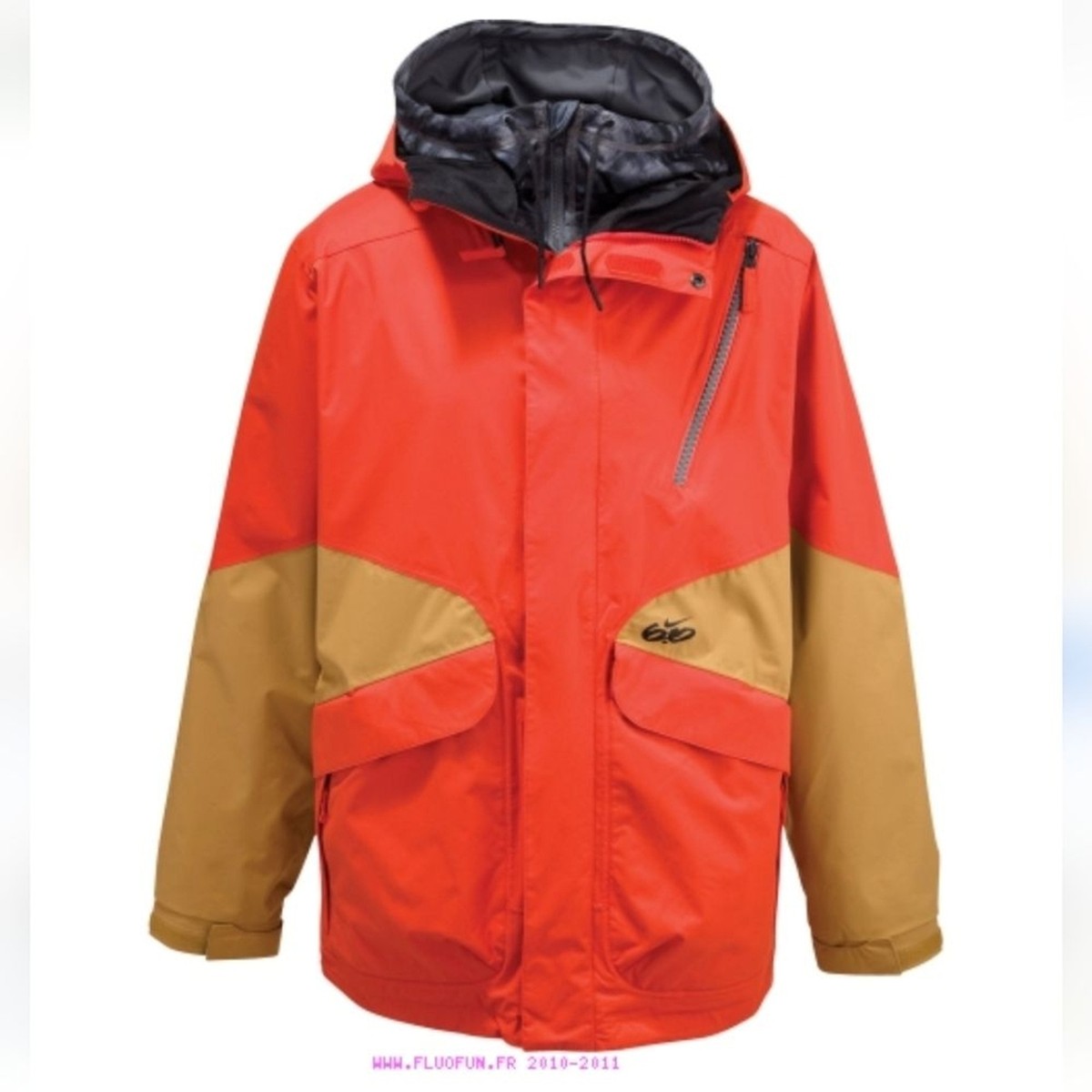 ナイキ スノーウェア Nike 6.0 Kippis Orange Tan Skiing Snowboarding Winter Jacket XL | eBay