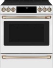 Cafe CES700P4MW2 30 Inch Slide-In Electric Smart Range with 5 Radiant Elements