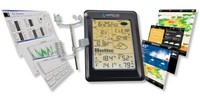 Weather Station Wireless Ws1093 With Touch Screen & Internet Upload + Free Be... Weather Station Wireless Ws1093 With Touch Screen & Internet Upload + Free Be...