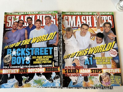 Smash Hits Magazine 90s 00s 1999 2000 RARE Vintage Millenium  *Read Description*
