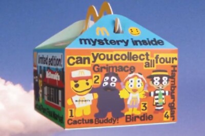 Rare2022 McDonalds Adult Happy Meal Toy Cactus Plant Flea