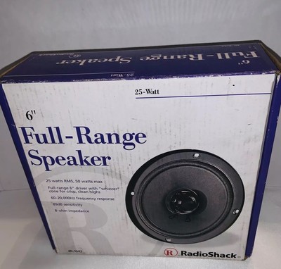 6 full range speaker