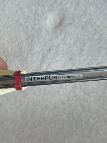 "Raqueta de tenis vintage Ray Mitchell Pro Signature Interpur acero templado 4 1/2""" - Imagen 5 de 9
