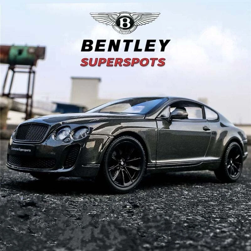 1:24 Bentley Continental Supersports GT cupé aleación modelo de coche de lujo metal fundido a presión Foto 2 de 4