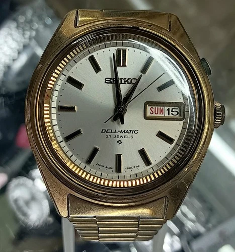 Vintage Seiko Bell-Matic 4006-7000T Alarm Auto Men’s watch – BMBY Dec 1977