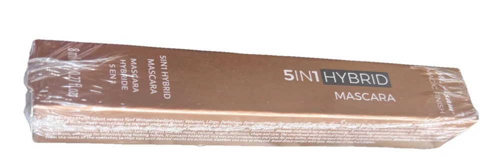 M. Asam, MASCARILLA HÍBRIDA 5 en 1, negro profundo, COMPLETAMENTE 0,27 oz fresca, paquete sellado de plástico Foto 3 de 3