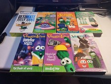 VeggieTales VHS Tapes Lot Of 7. Big Idea. Christian