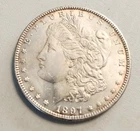 1897 Morgan Silver Dollar Philadelphia