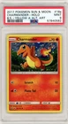 Charmander Holo 18a/147 | 2017 Pokemon Sun & Moon  | Yellow A Alt. Art | PSA 9