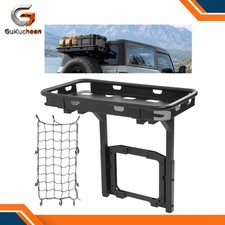 Spare Tire Cargo Rack Rear Luggage Basket For Ford Bronco 24 Doors 2021-2026