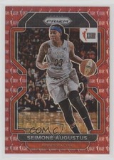 2022 Panini Prizm WNBA W25 Ruby Wave Prizm Seimone Augustus #156 HOF 5l1
