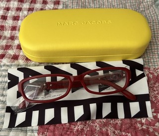 Marc by Marc Jacobs MMJ 542 EXD 135 Red New With Case & Cloth!