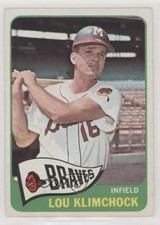 1965 Topps High # Lou Klimchock #542 l9a