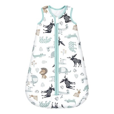 Mosebears Baby Winter Sleep Sack Unisex Cotton Wearable Blanket 2-Way Zipper 2.5