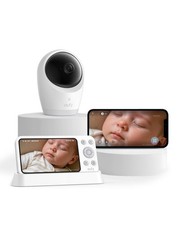 eufy Security Baby Monitor E21 with 4K UHD Camera, 5'' 720p 15.2 centimeters