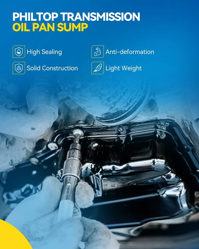 Juego de cárter de aceite con junta para Nissan Xterra 2005-2015 2008-2012 Pathfinder 264529 Foto 3 de 4