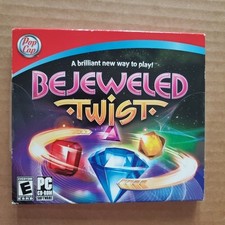 BEJEWELED TWIST Puzzle Game PC CD-ROM Pop Cap New Sealed