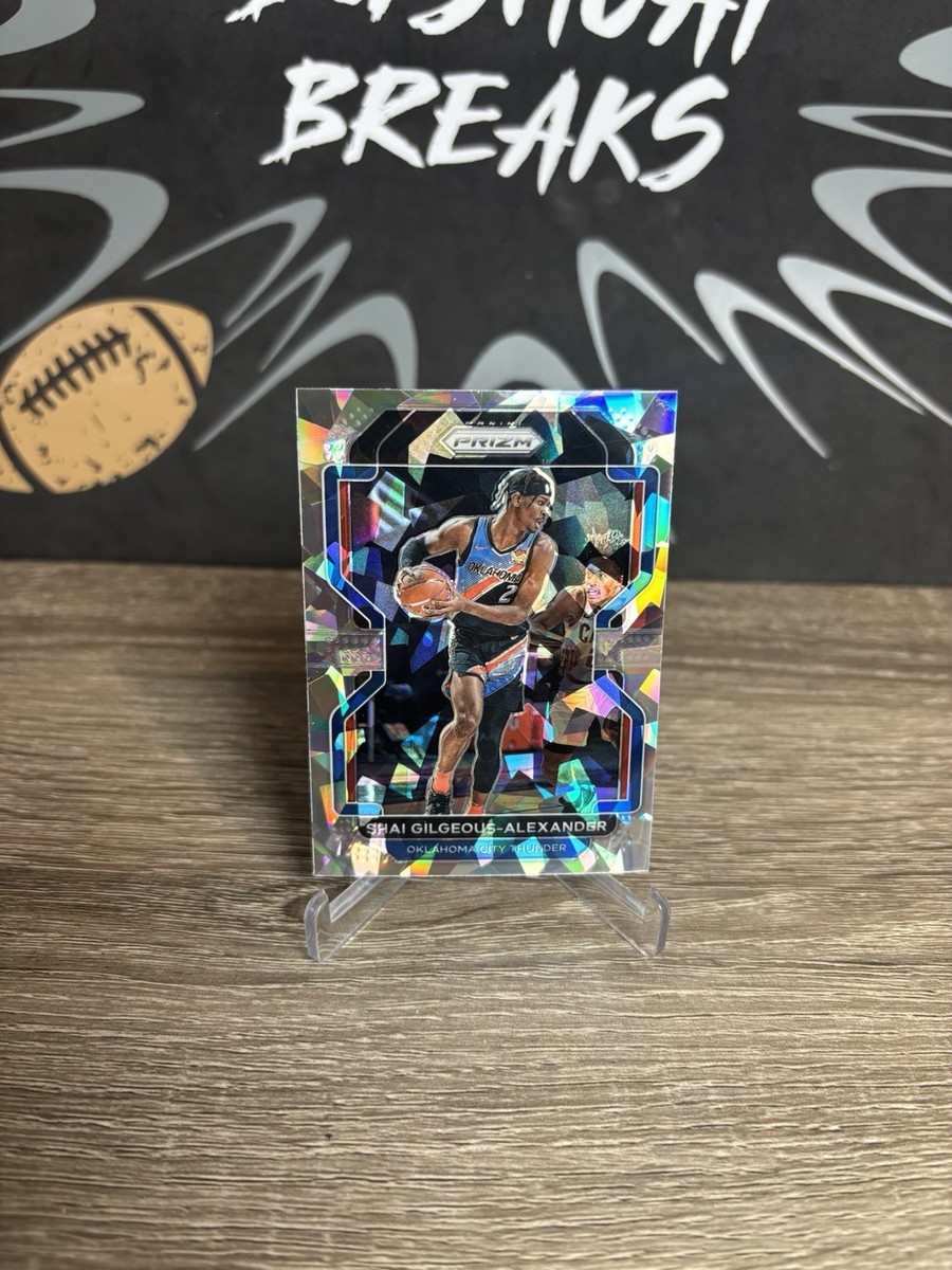 2021-22 Shai Gilgeous Alexander Cracked Ice Prizm No.238 