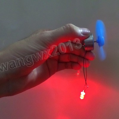 1pcs Micro-Wind Turbine Generator For Small Science experiment 0.1V-12V 3000rpm 
