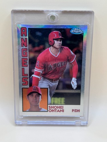 2019 Topps Chrome - 1984 Topps Shohei Ohtani #84TC-25 Refractor