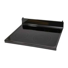 GE WB62X25972 Range Main Top, Glass Cooktop, Black Replaces: WB62X20857