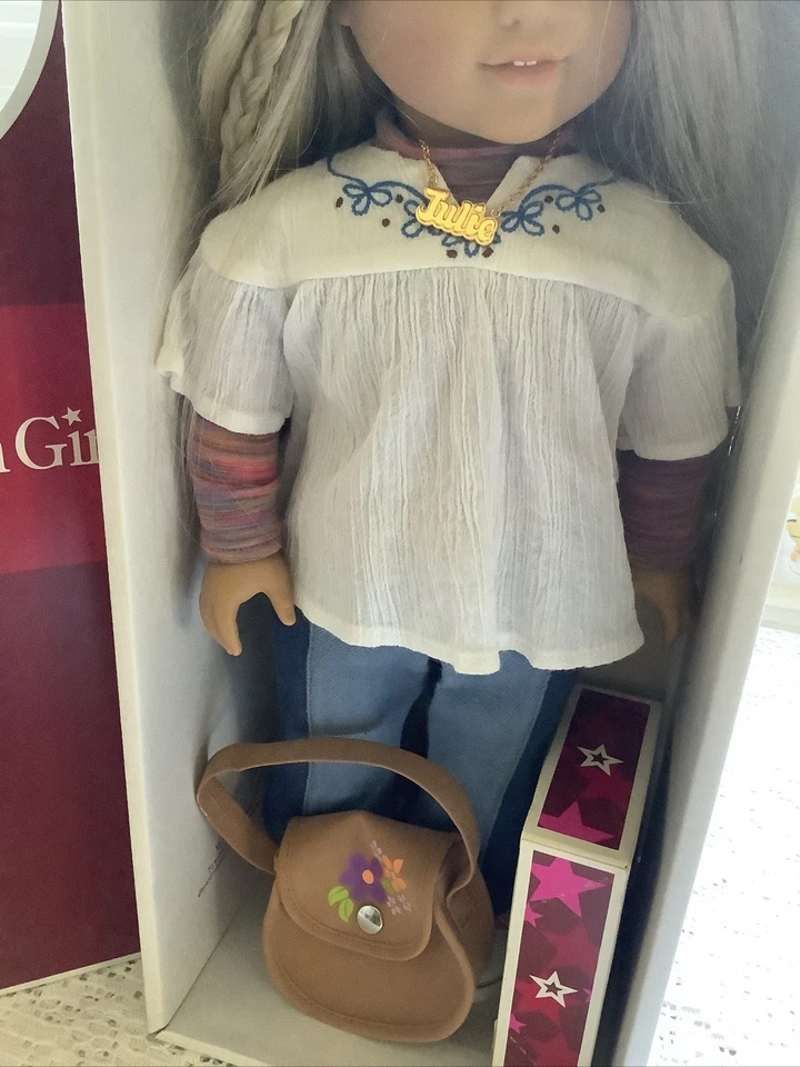 American Girl исторический 1974 Julie Albright 18» кукла, сумка коробка - Изображение 3 из 4