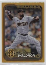 2024 Topps Series 1 Gold Foil Matt Waldron #162 0ma6