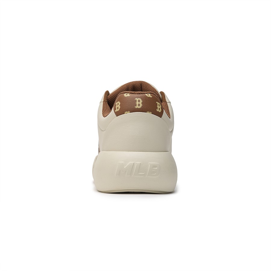 ★MLB Korea★ Vintage lettering BOS Beige 3ABKH015N-43BGS MLB Chunky Classic Base Heel Monogram BOS (Beige) 3ASXCBH4N