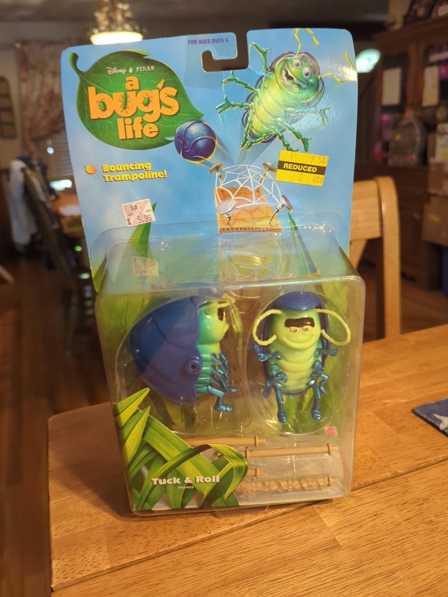 Tuck and Roll 1998 a Bug's Life PVC Action Figure Mattel