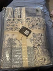 Pier 1 Imports, Counterpoint Patchwork Quilt Full/Queen Indigo New In Bag