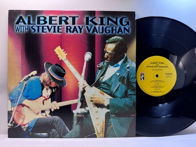 Blues Rock LP ALBERT KING with STEVIE RAY VAUGHAN In Session Stax 2010 Near Mint